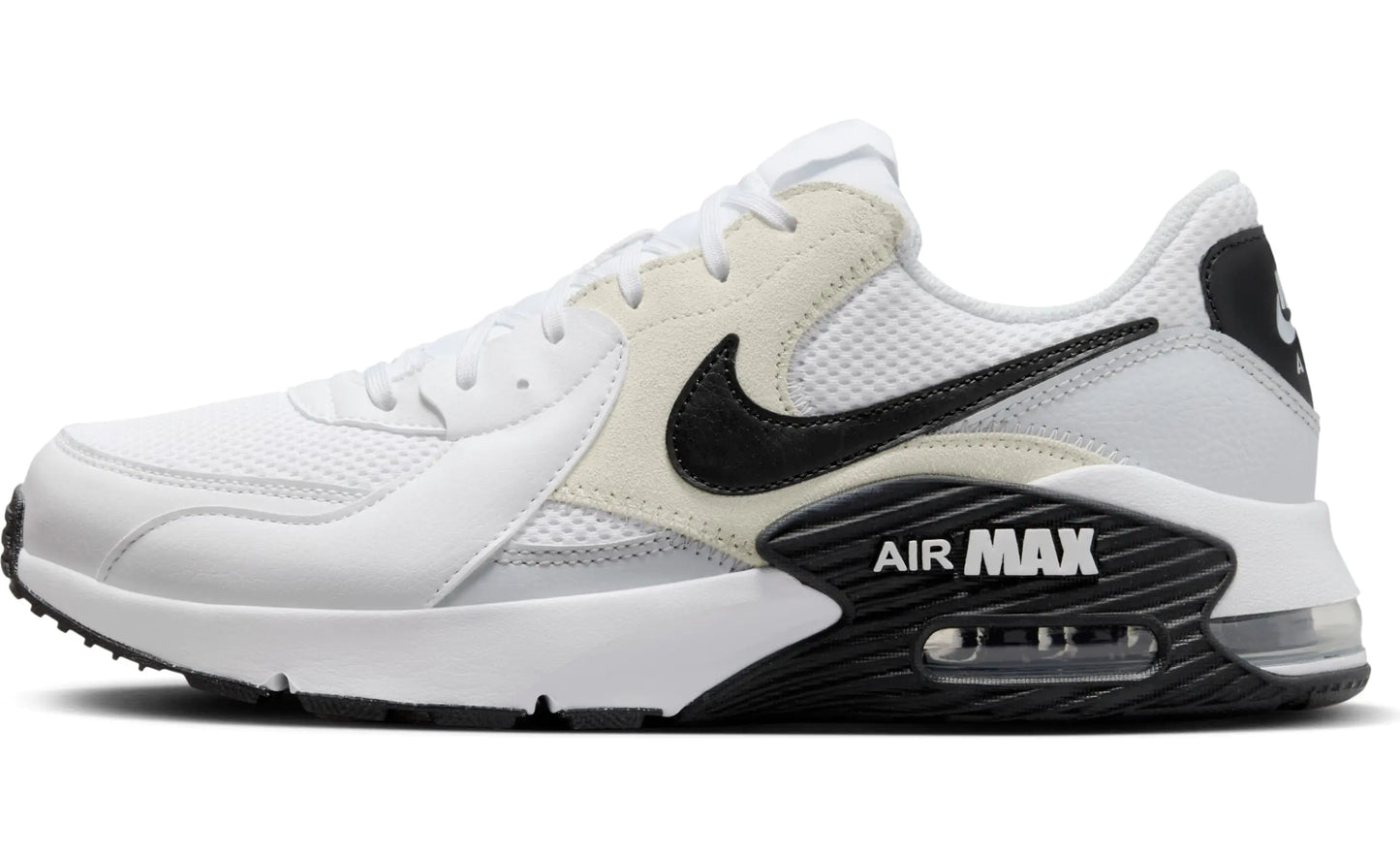 NIKE Air Max Excee Mens FN7304-100 (White/Black-Pure Platinum) Size 15